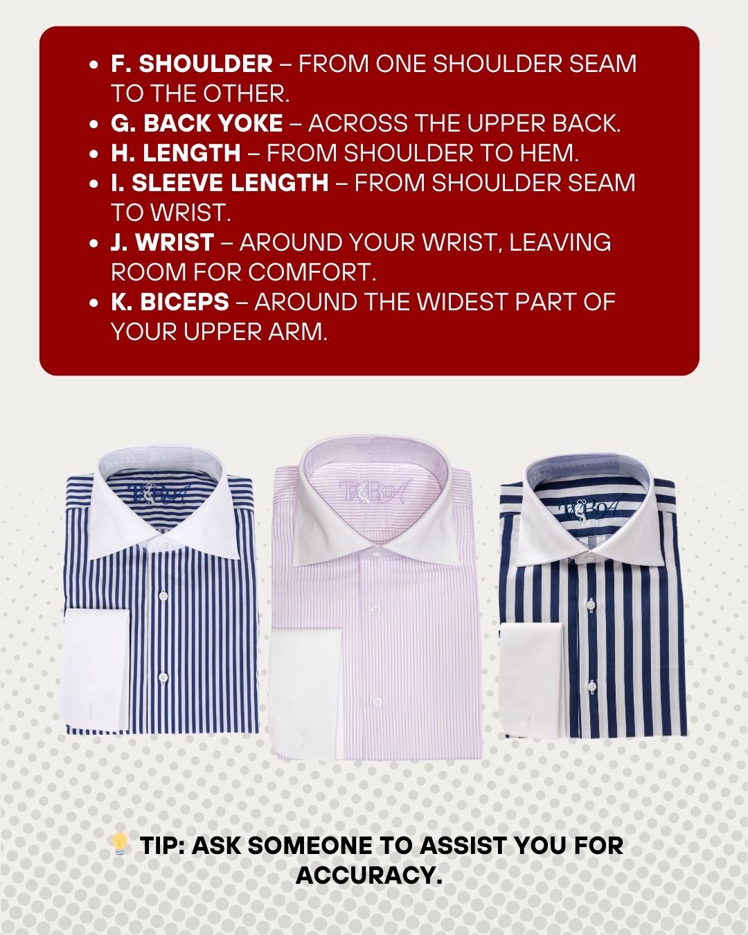 Custom Men’s Dress Shirts